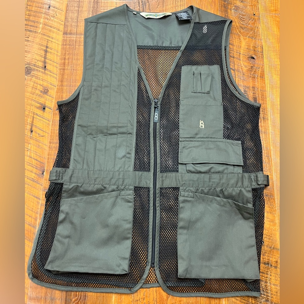 NWOT Bob Allen Full Mesh Dual Pad Shooting Vest Size Large